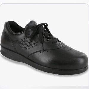 SAS Free Time Women's Black Walking Shoe Cushioned Walking Shoe, Extra Depth